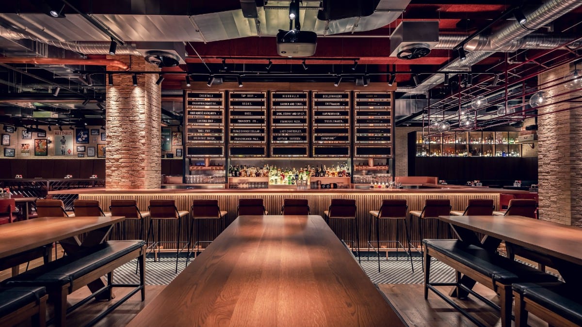 Bar im Frankfurt Marriott Hotel