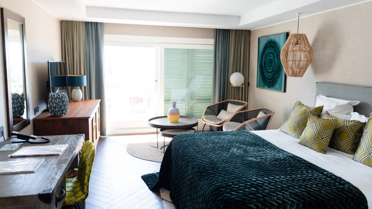 Schlafzimmer im Boho Club