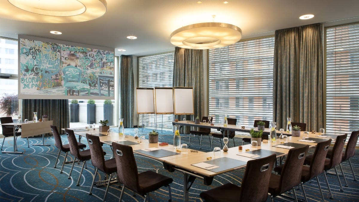 Conference room at Renaissance Zurich Tower Hotel
