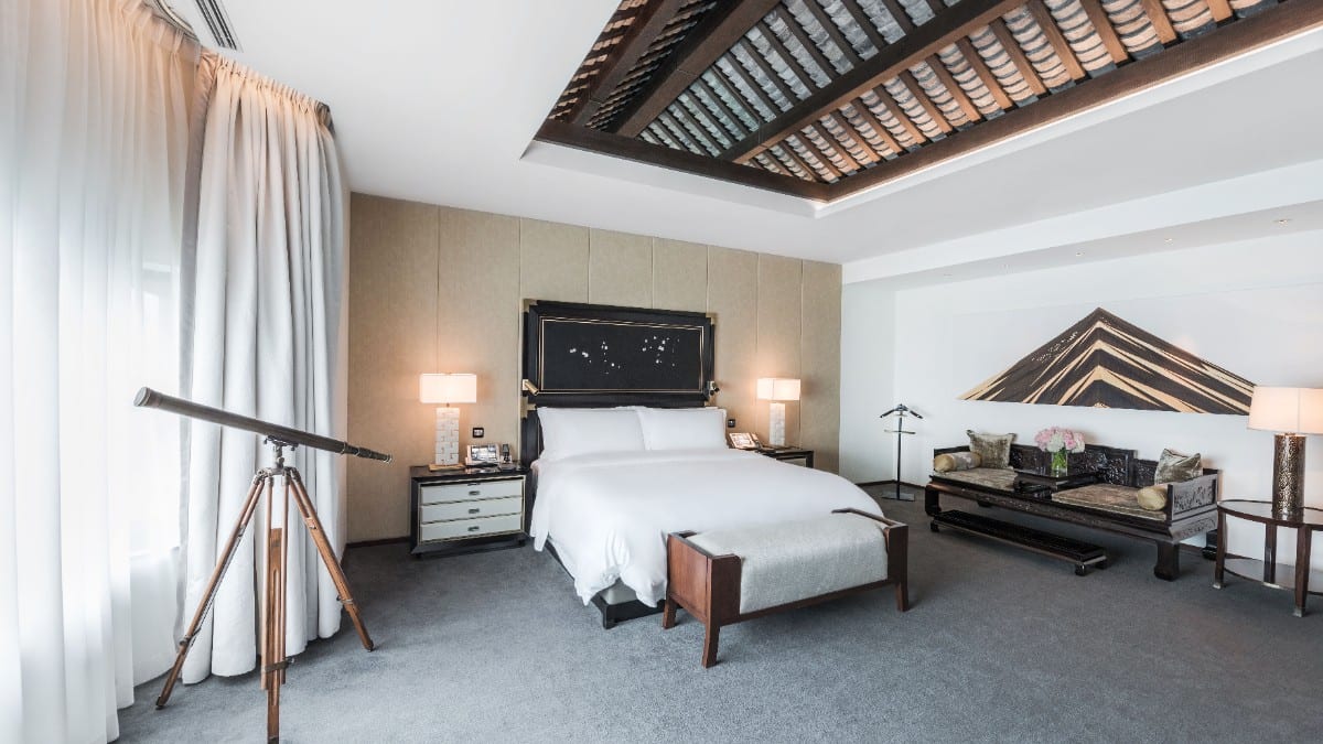 Schlafzimmer im The Peninsula Beijing