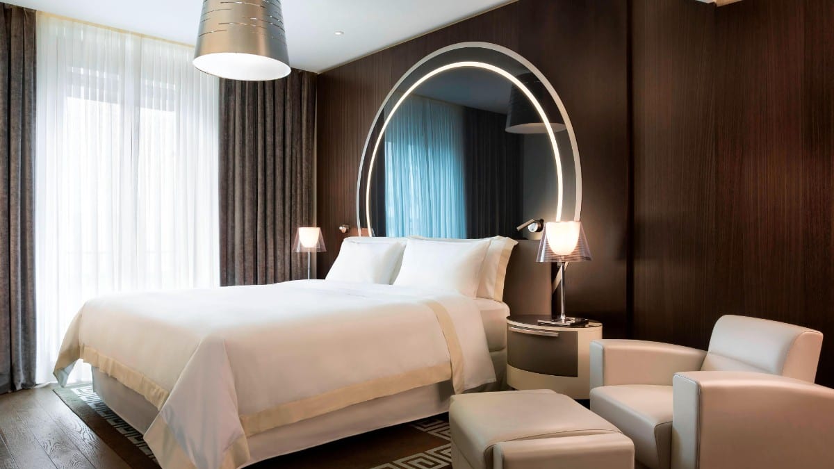 Schlafzimmer im Excelsior Hotel Gallia, a Luxury Collection Hotel, Milan