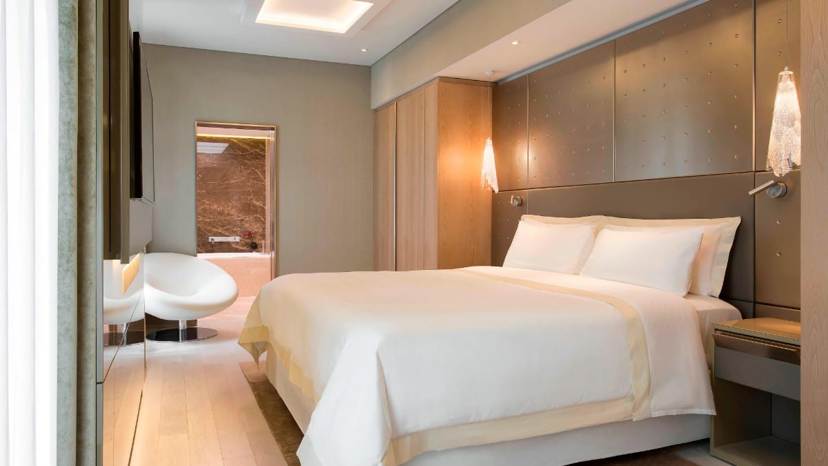 Schlafzimmer im Excelsior Hotel Gallia, a Luxury Collection Hotel, Milan