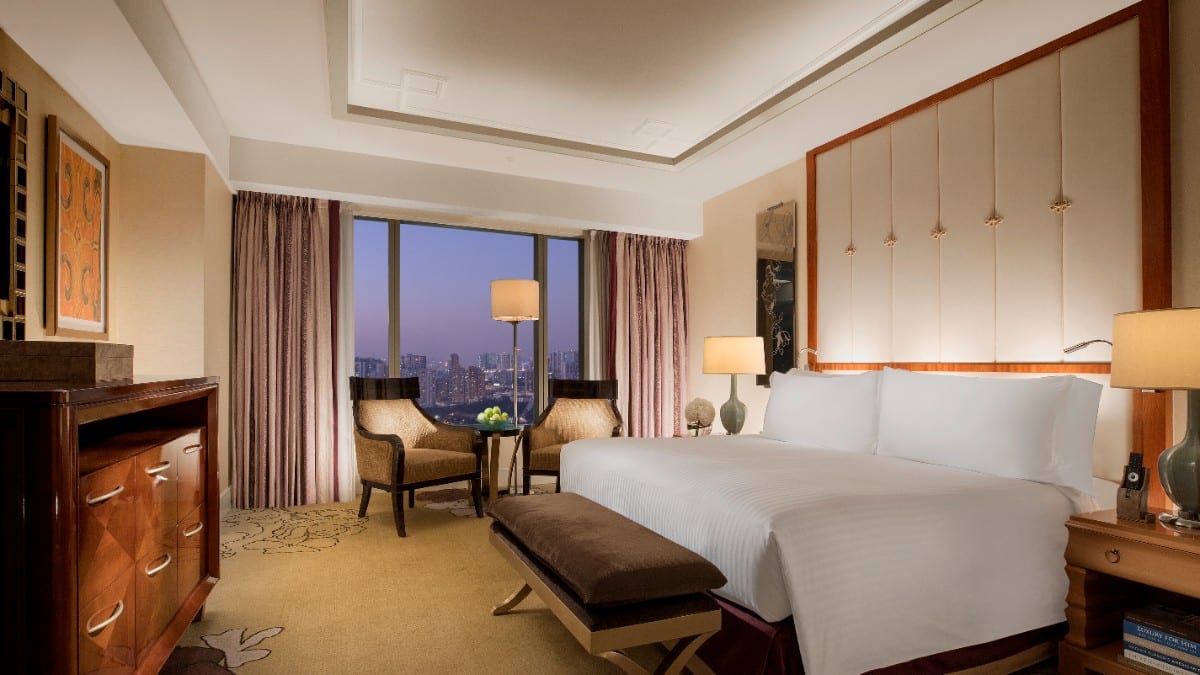 Schlafzimmer im Conrad Macao