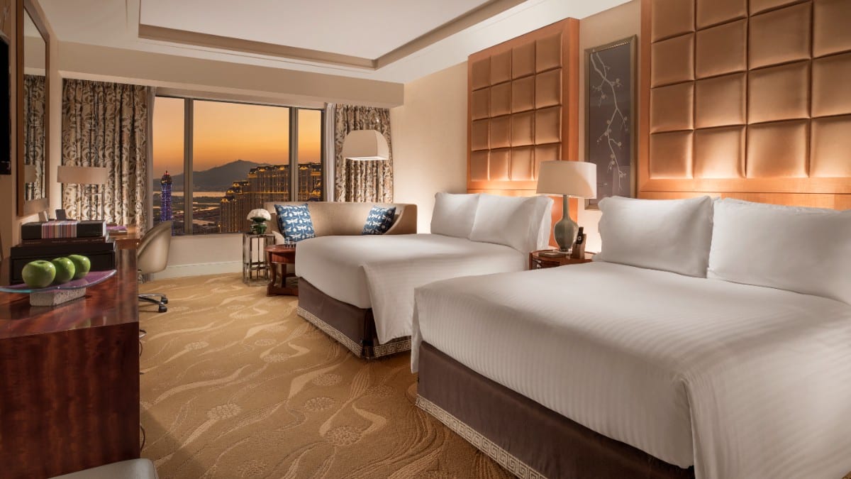 Schlafzimmer im Conrad Macao