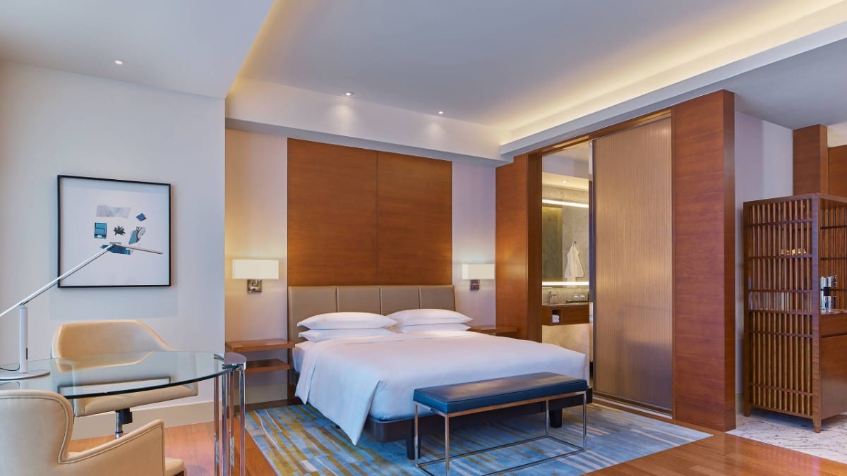 Schlafzimmer im Grand Hyatt Manila