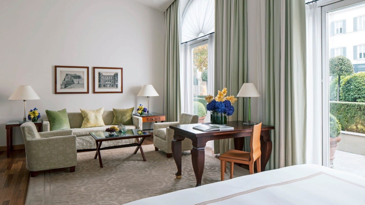 Zimmer im Four Seasons Hotel Milano
