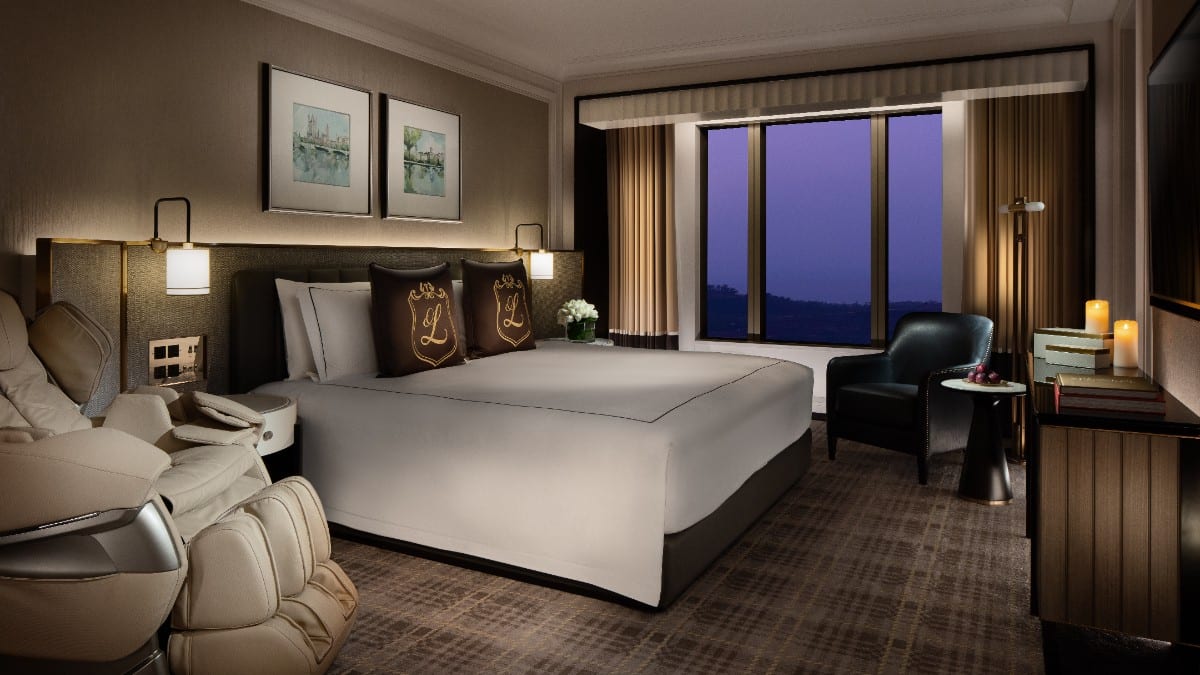Schlafzimmer im The Londoner Hotel