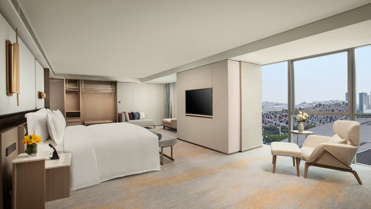Schlafzimmer im InterContinental Beijing Beichen