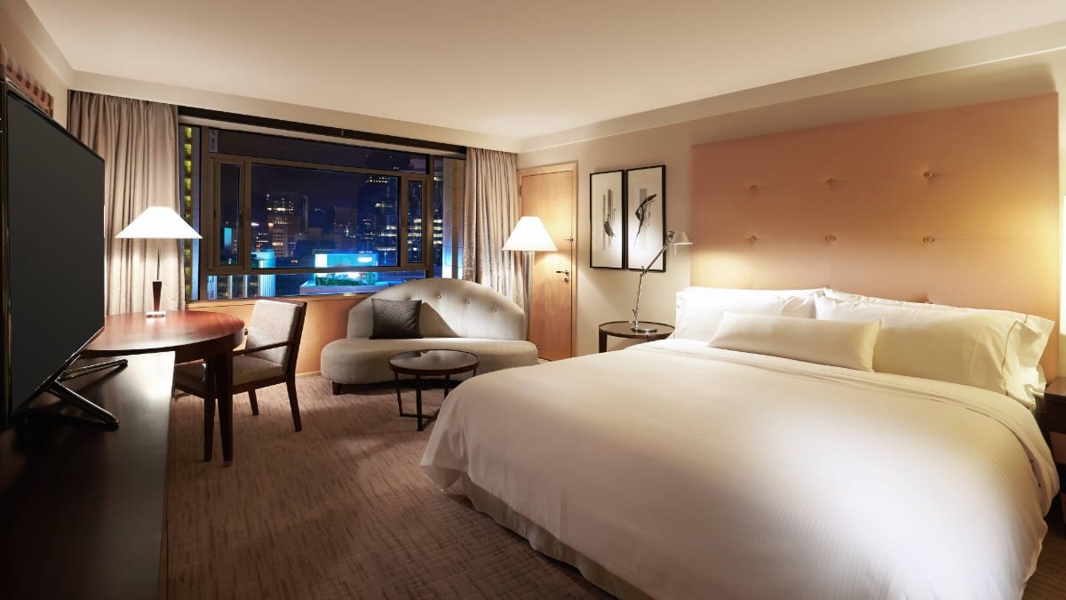 Bedroom at The Westin Josun Seoul