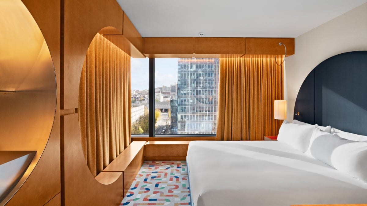Schlafzimmer im The Standard Brussels