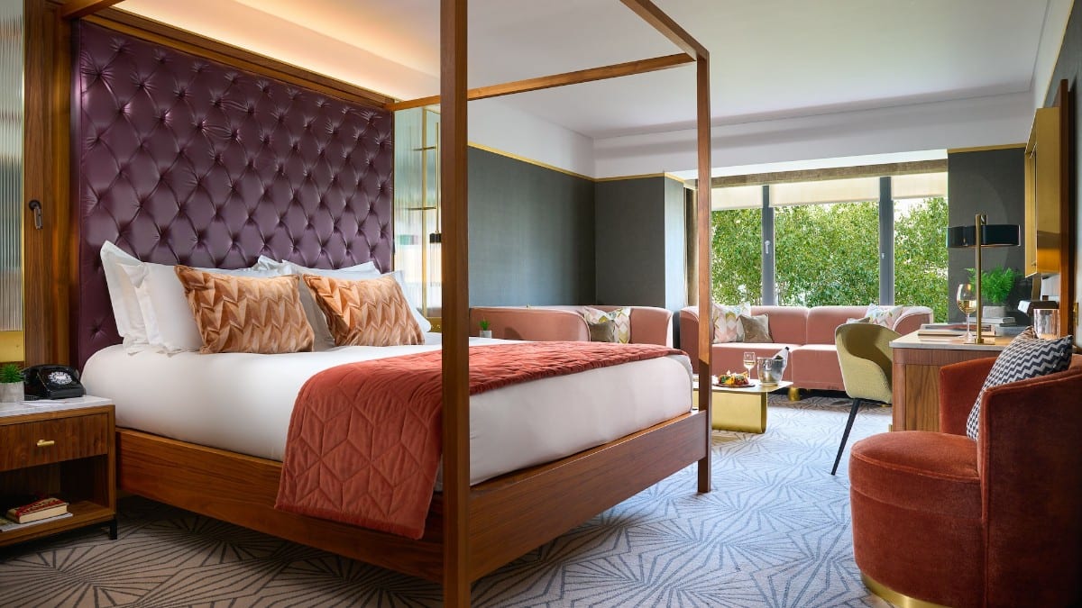 Bedroom at The Fitzwilliam Hotel Dublin