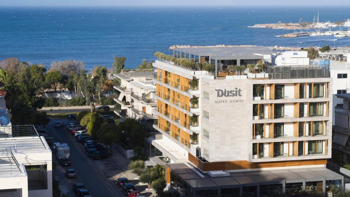 Aussichtsbereiche im Dusit Suites Athens