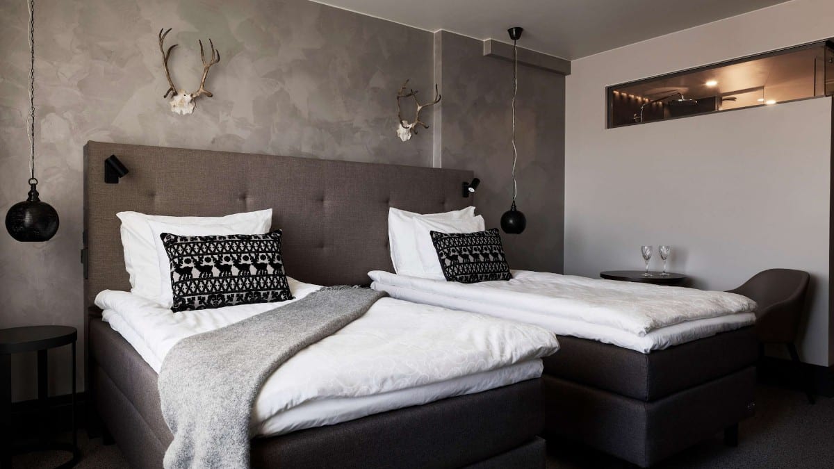 Schlafzimmer im Lapland Hotels Bulevardi
