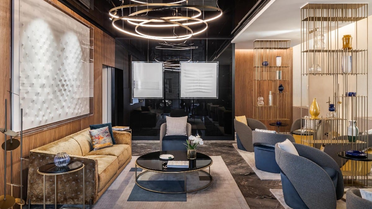 Lobby im Casa Baglioni Milan – the Leading Hotels of the World