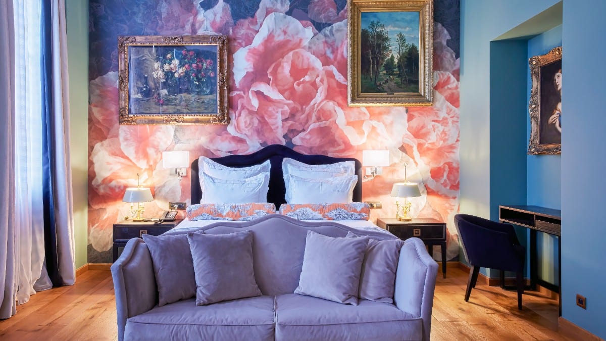 Schlafzimmer im Juliana Hotel Brussels