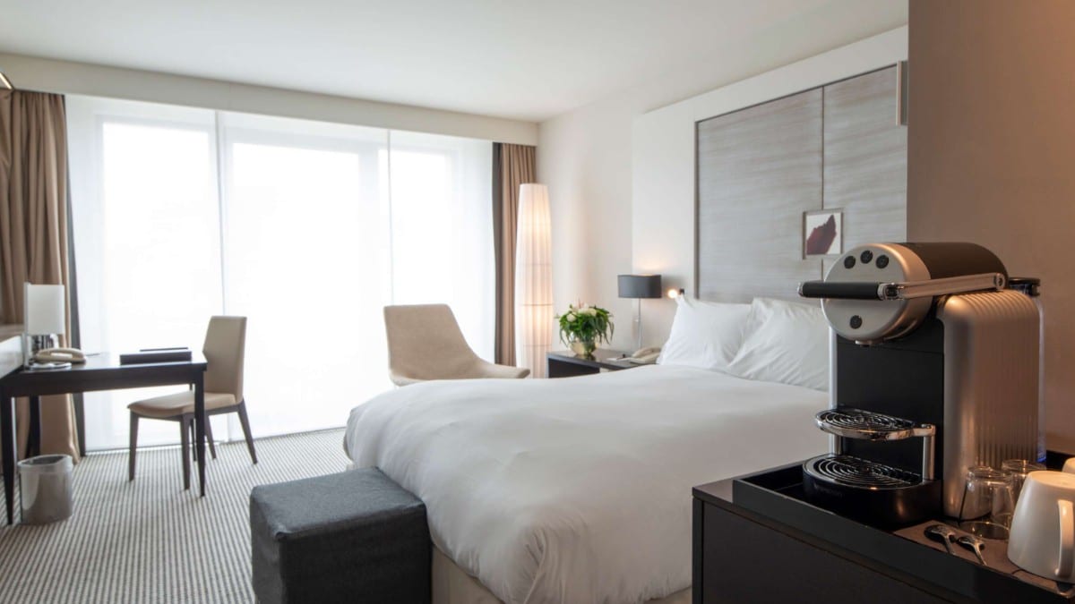 Schlafzimmer im Sofitel Brussels Europe