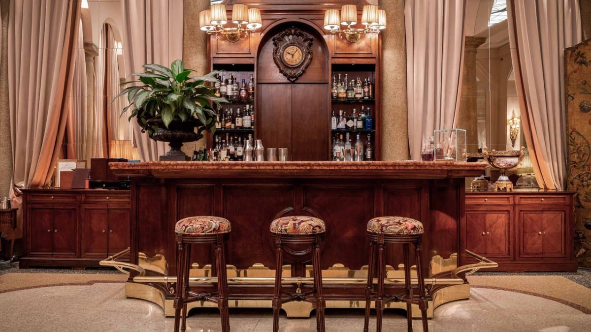 Bar im Grand Hotel et de Milan – the Leading Hotels of the World