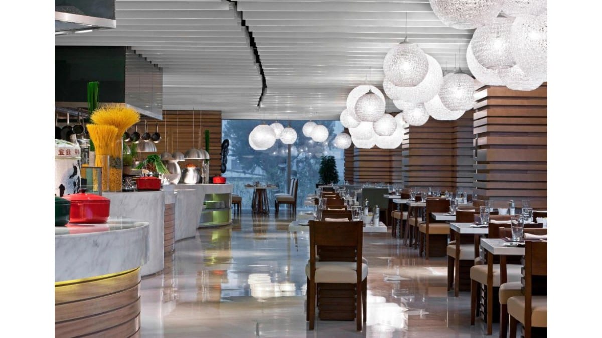 Restaurant im Sheraton Grand Beijing Dongcheng Hotel