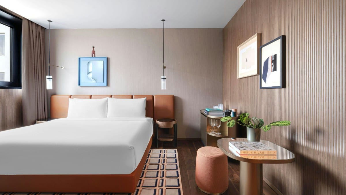 Schlafzimmer im Casa Brera, a Luxury Collection Hotel, Milan