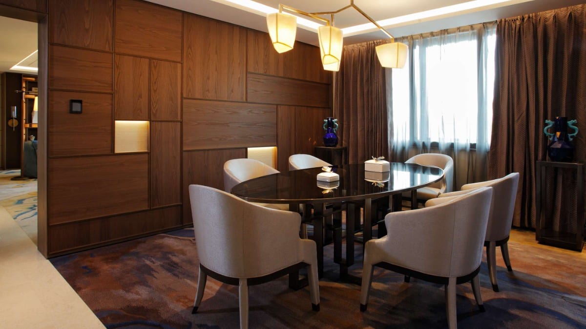 Schlafzimmer im Tangla Hotel Brussels