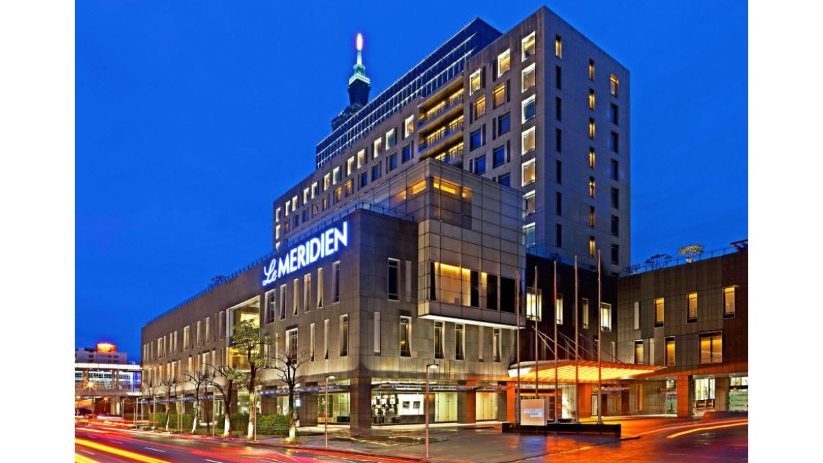 View areas at Le Meridien Taipei