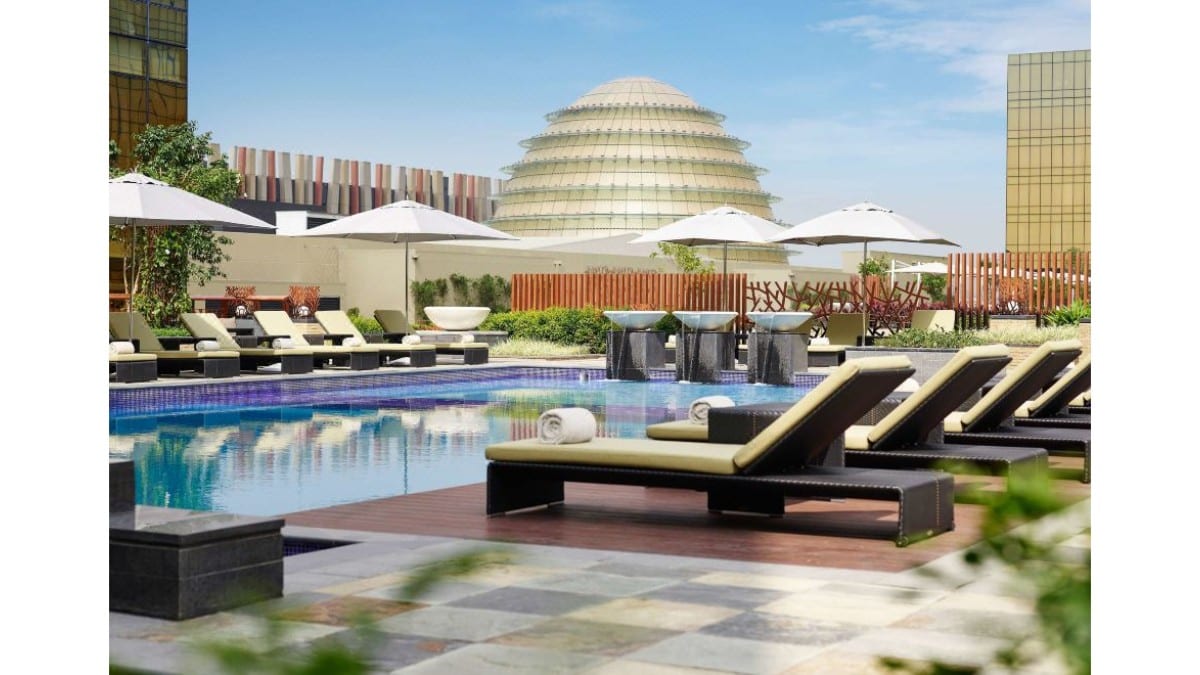 Pool im Hyatt Regency Manila City of Dreams