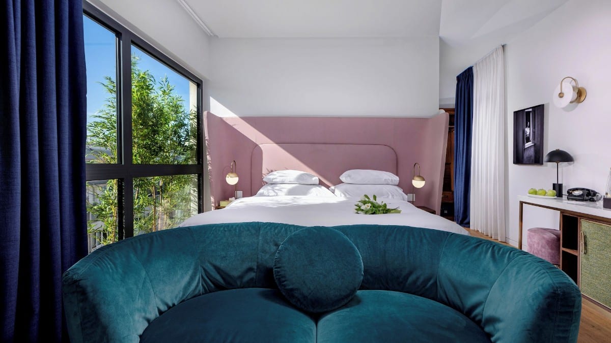 Schlafzimmer im Gatsby Athens