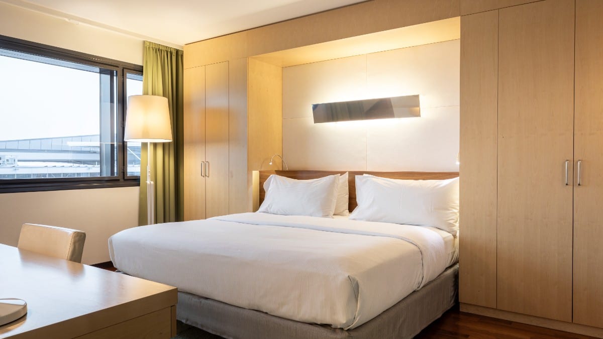 Schlafzimmer im Hilton Helsinki Airport