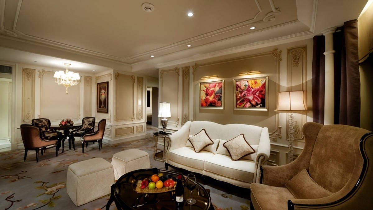 Schlafzimmer im L'Arc Hotel Macau