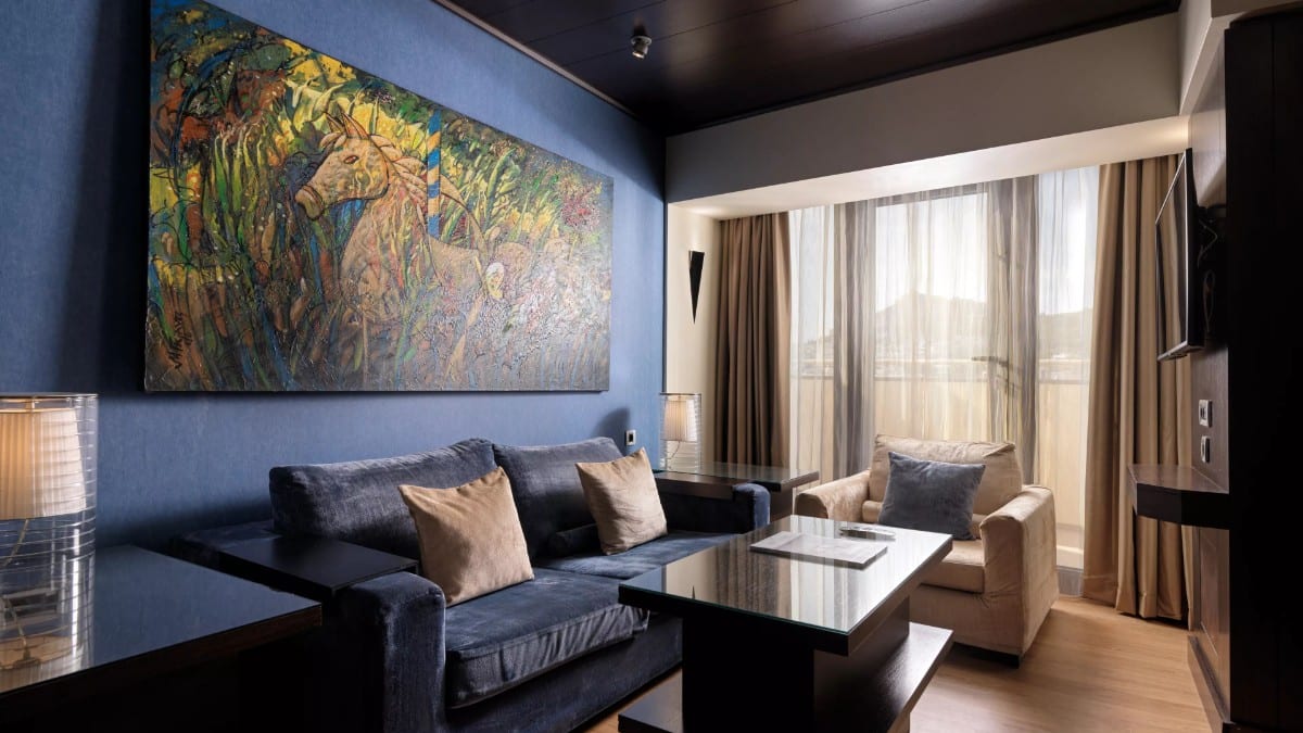 Schlafzimmer im Crowne Plaza Athens - City Centre