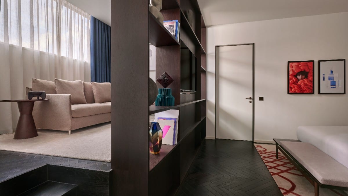 Schlafzimmer im Dorothea Hotel, Budapest, Autograph Collection