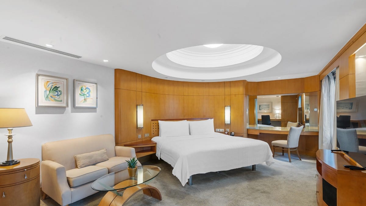Schlafzimmer im Makati Shangri-La, Manila