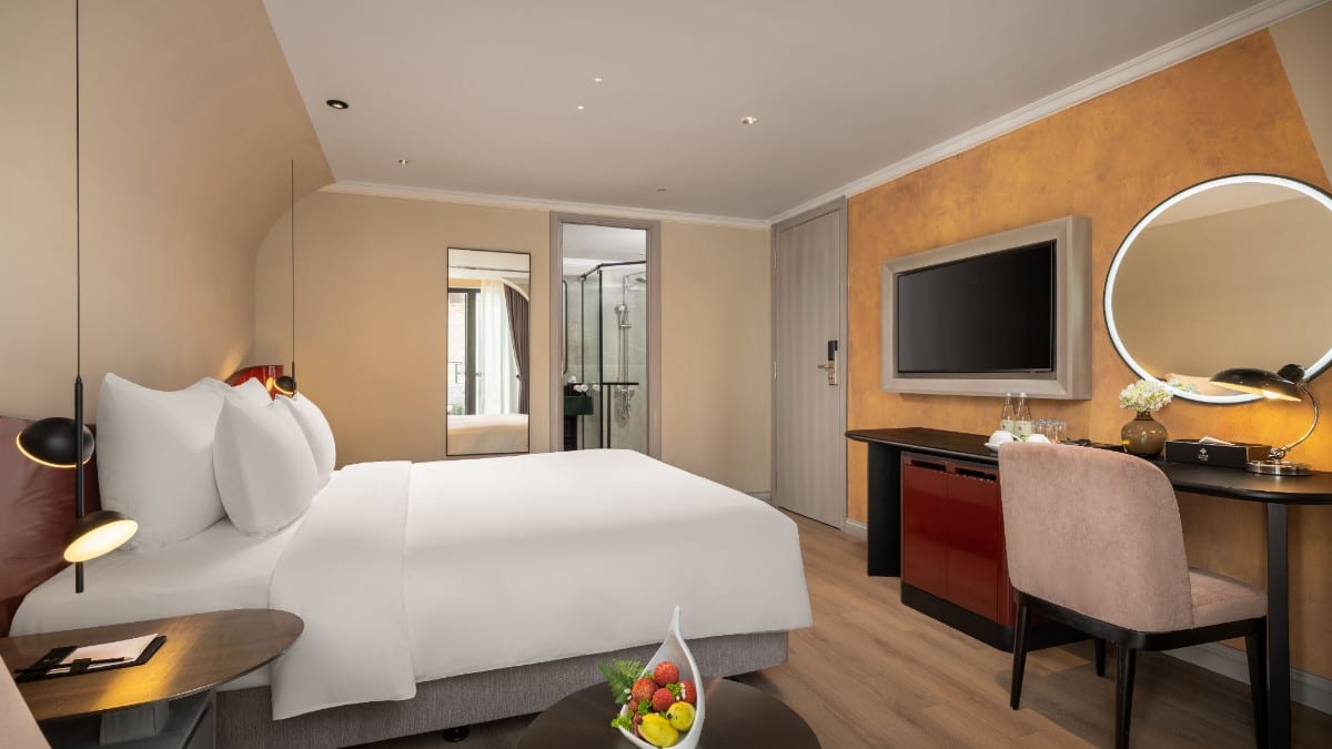 Bedroom at GRAND HOTEL du LAC Boutique Saigon
