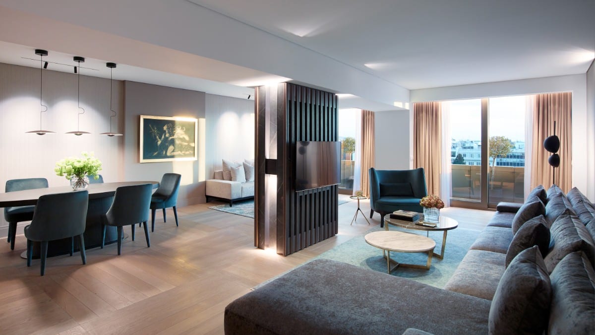 Schlafzimmer im NJV Athens Plaza
