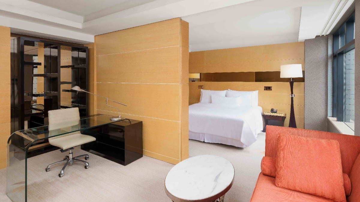 Bedroom at The Westin Bund Center Shanghai