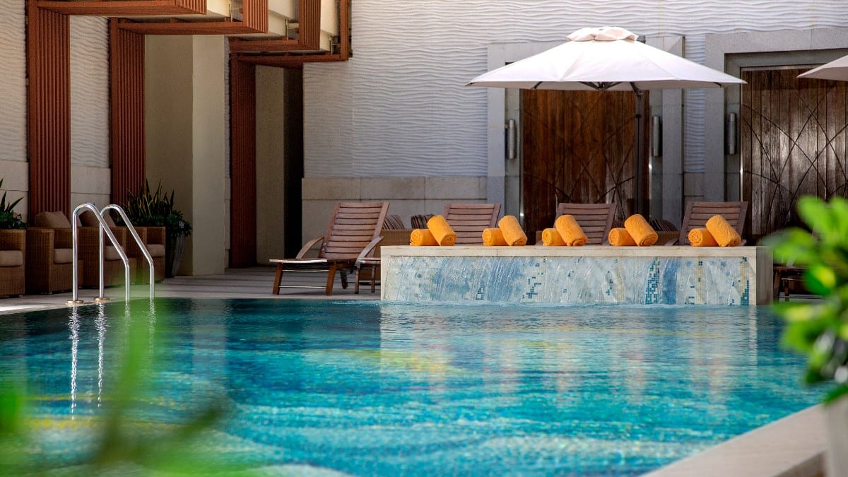 Pool im Sands Macao