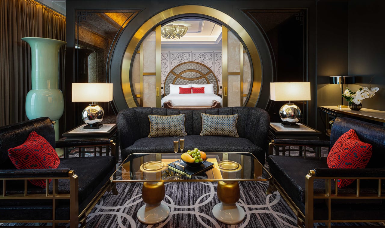 Bedroom at THE KARL LAGERFELD