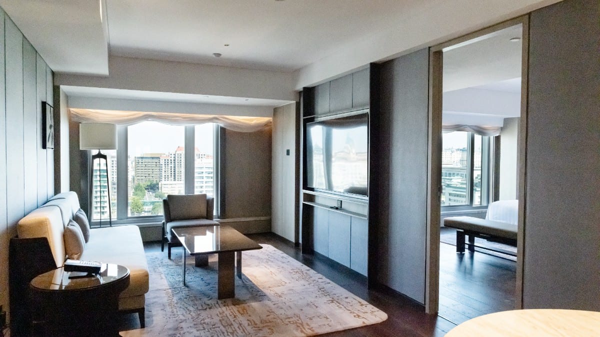 Schlafzimmer im Grand Hyatt Beijing at Oriental Plaza