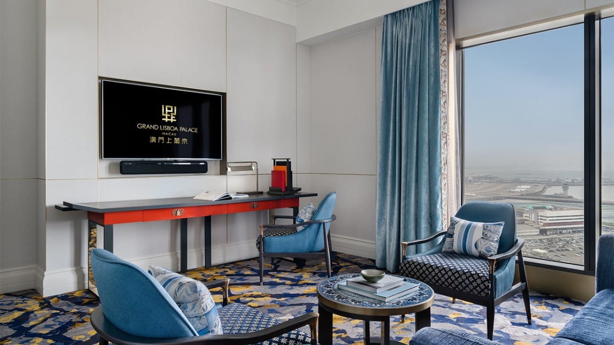 Zimmer im Grand Lisboa Palace Macau