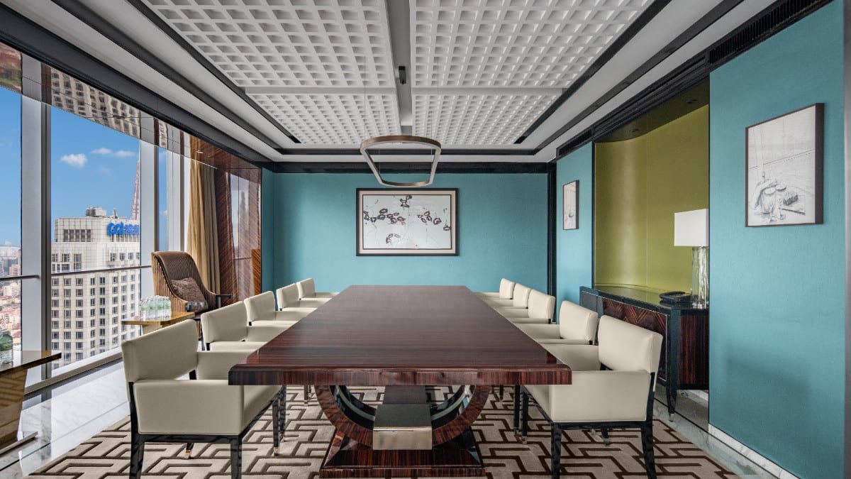 Conference room at Regent Shanghai Pudong