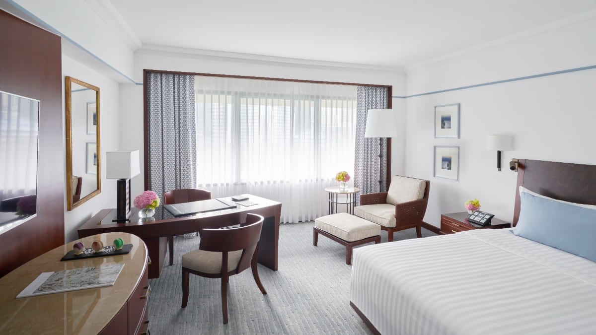 Schlafzimmer im The Peninsula Manila