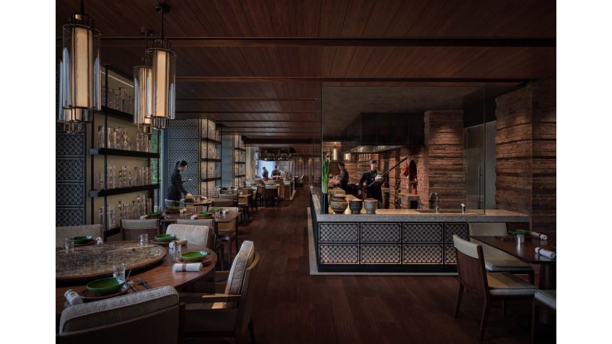 Restaurant im Grand Hyatt Beijing at Oriental Plaza