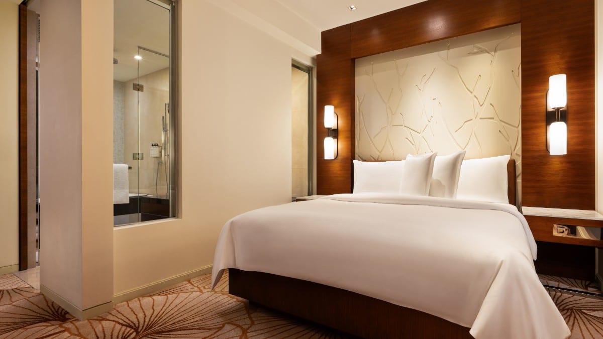 Schlafzimmer im Grand Hyatt Macau