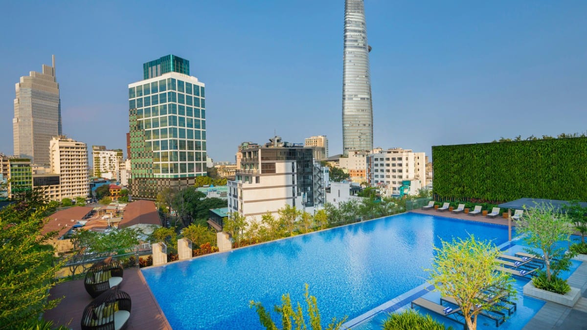 Pool in den Sedona Suites Ho Chi Minh City