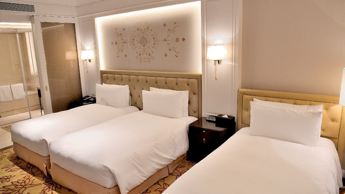 Bedroom at The Okura Prestige Taipei