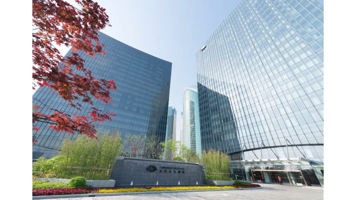 View areas at Mandarin Oriental Pudong Shanghai