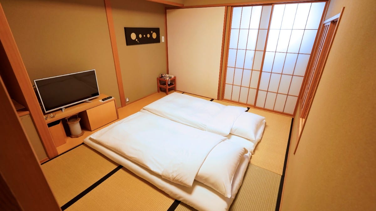 Bedroom at Radium-Kagaya International Hotel