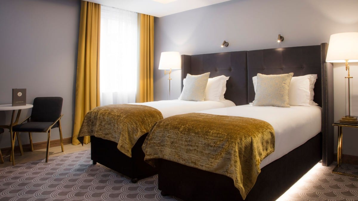 Schlafzimmer im Dylan Dublin