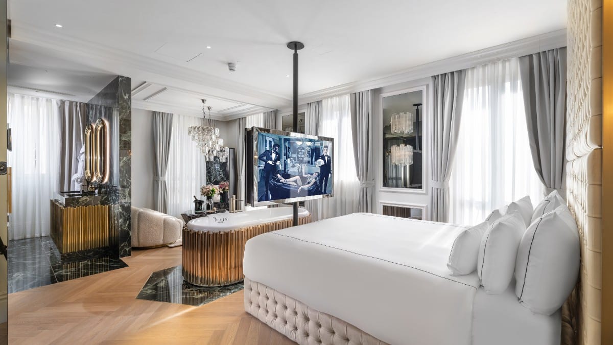 Schlafzimmer im The Plein Hotel – Small Luxury Hotels of the World
