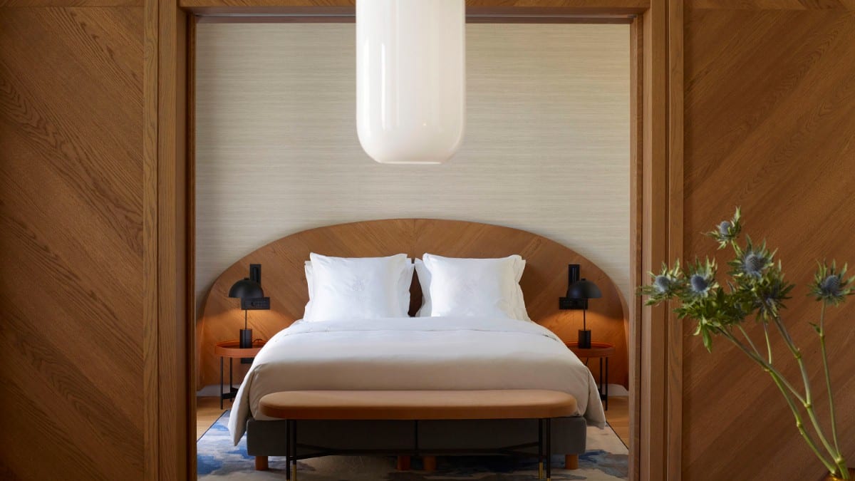 Schlafzimmer im Xenodocheio Milos